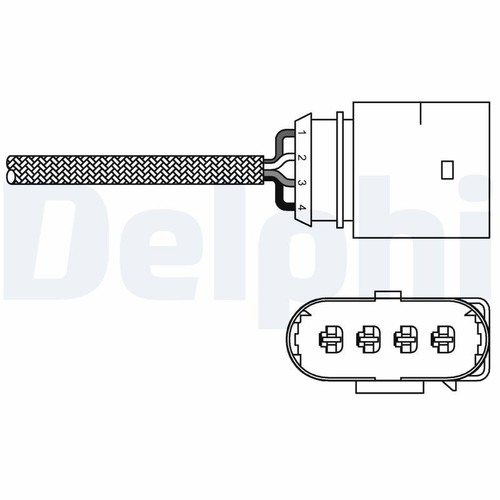 LAMBDA SENSOR ES20286-12B1 FOR VW AUA/APE/BBY/AUB/AQQ 1.4L 4cyl POLO IV SEAT - 第 2/6 張圖片