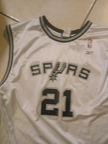 VTG 90’s San Antonio Spurs NBA Tim Duncan Reebok jersey 2XL REEBOK JERSEY AS IS - Picture 5 of 10