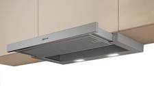 Neff D46ED22X1 N50 EEK: A Flachschirmhaube, 60cm breit, Ab-/Umluft, Intensivstuf