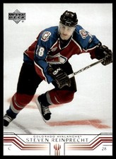 2001-02 Upper Deck Steven Reinprecht Colorado Avalanche #48