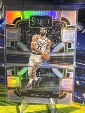 2023-24 Panini Select Jayson Tatum Concourse Silver Prizm Boston Celtics #45