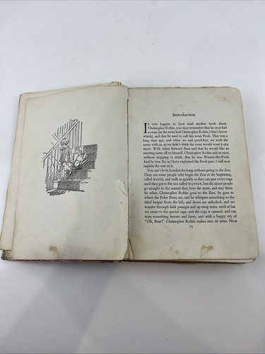 The World of Pooh Book ( Winnie The Pooh )by A. A. Milne Old Hardcover Book 1970 - Bild 9 von 10