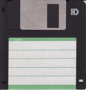 formatted floppy disk formatted floppy disk