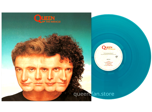 Queen The Miracle Turquoise Teal Green Colour Vinyl LP Album 2015 Record SEALED - Afbeelding 1 van 6