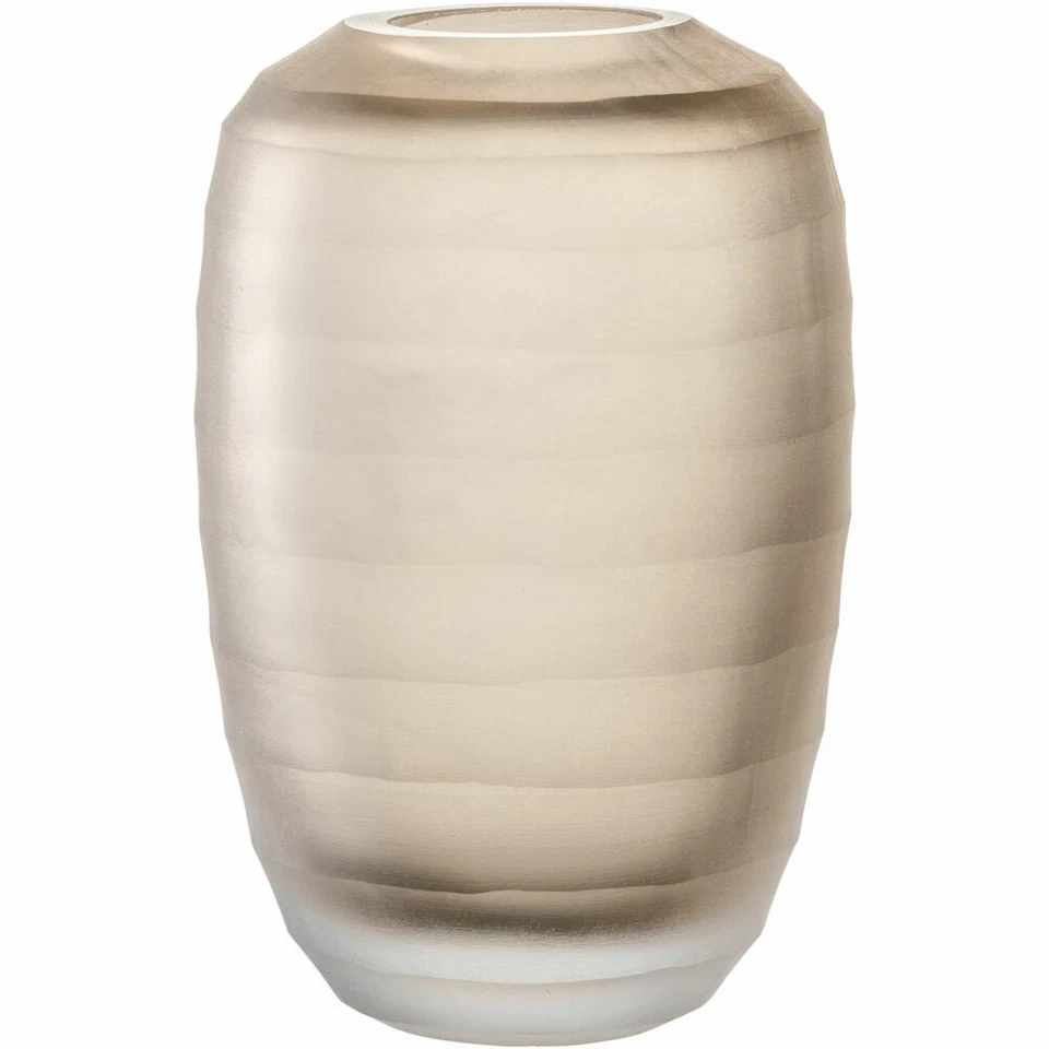 Leonardo Vase Bellagio, Blumenvase, Dekovase, Glas, Beige, 15.5 cm, 036447