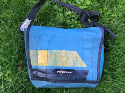 バッグ FREITAG messengerbag FREITAG Messenger Bag Blue and Yellow Shoulder Bag Unisex