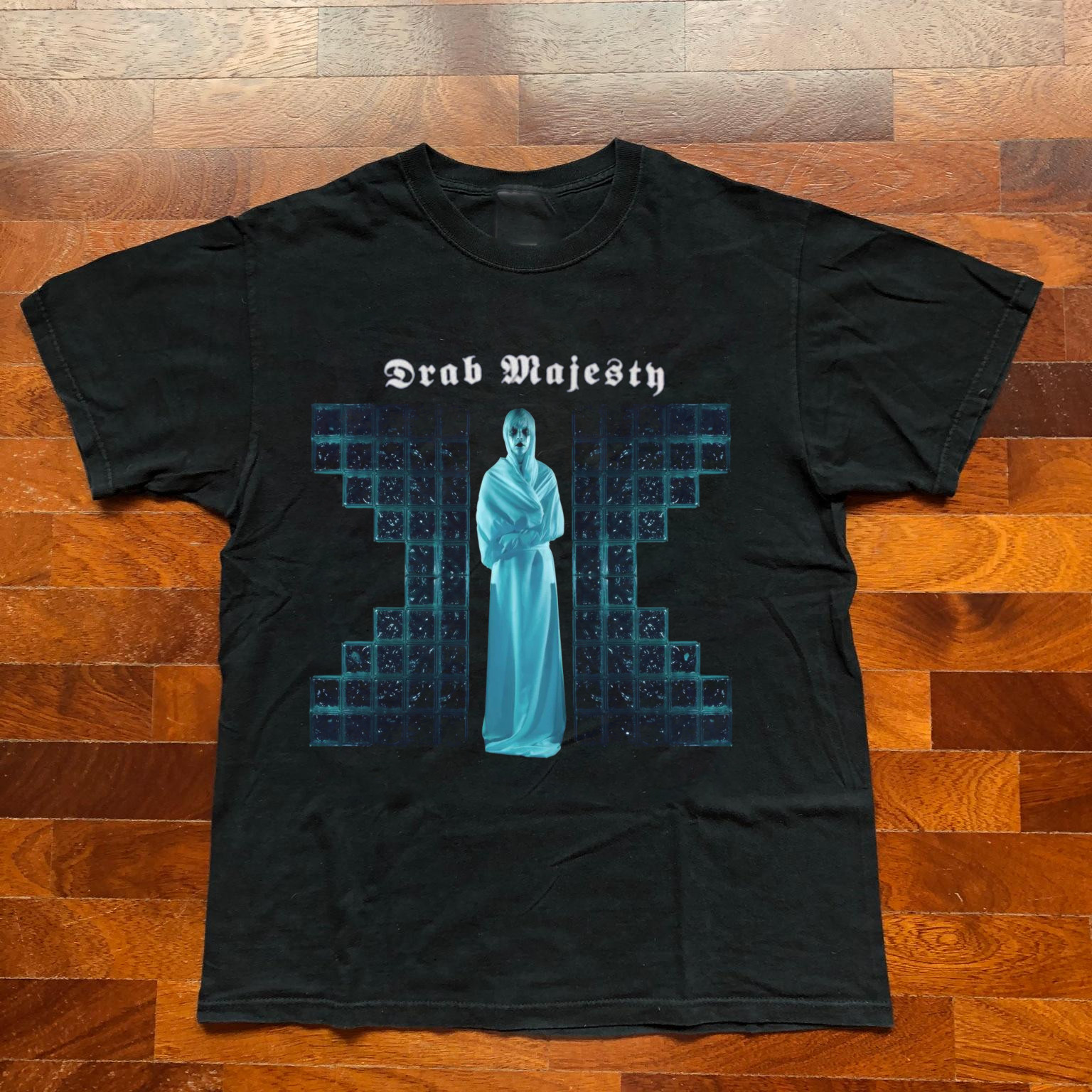 Drab Majesty band Shirt Short Sleeve Cotton Black All Size Shirt KH1777