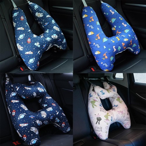 Kids Neck Travel Pillow Car Seat Pillows Head Comfortable Travel Car Seat D9T9 - Picture 12 of 18