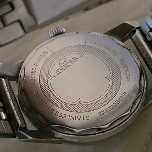 Vintage Enicar Sea Pearl 600 Dive Watch super Compressor EPSA case ultrasonic - Picture 8 of 22