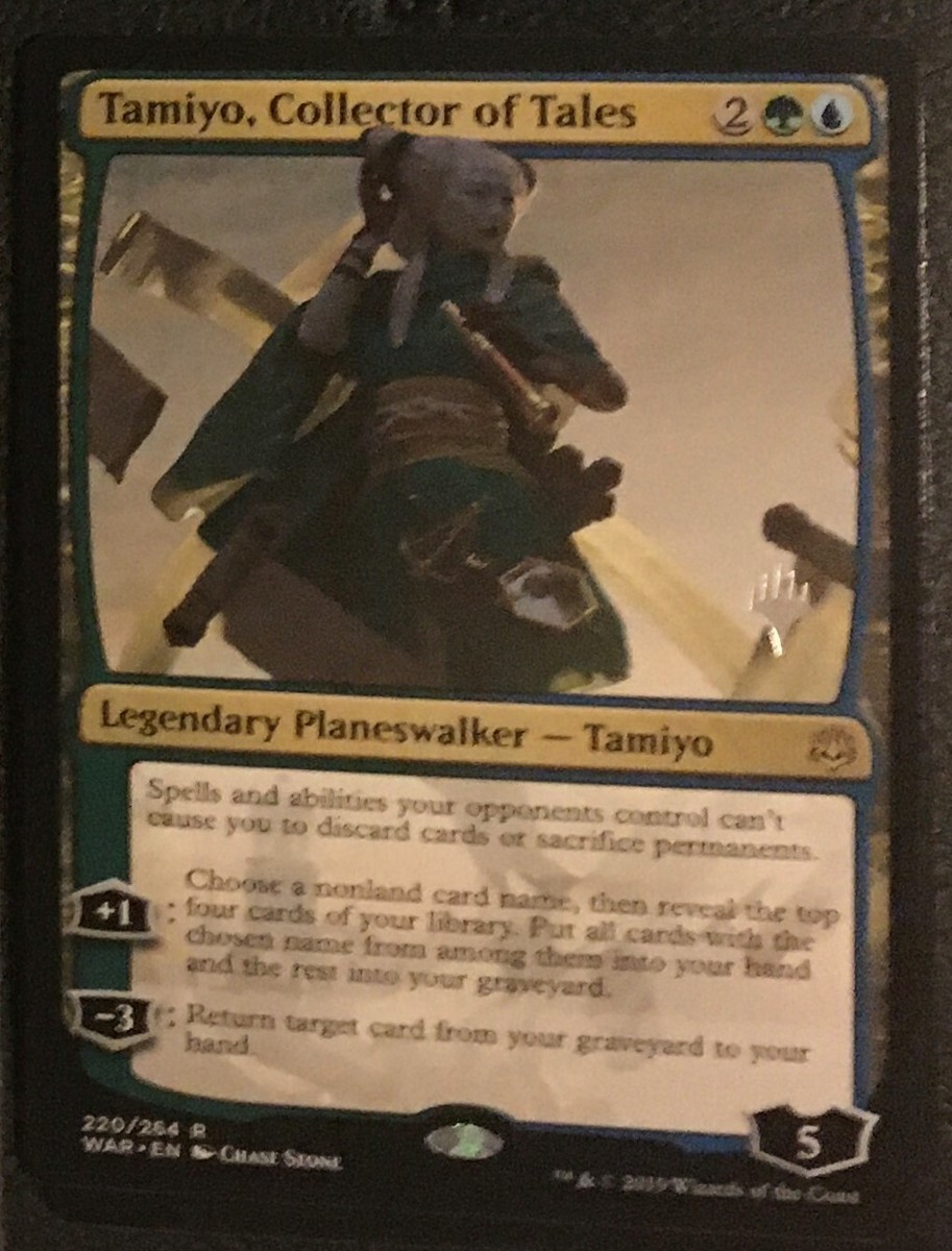 Tamiyo, Collector of Tales 1x FOIL WAR MTG War of the Spark Rare MINT blue white Tamiyo, Collector of Tales 1x FOIL WAR MTG War of the Spark Rare MINT blue white