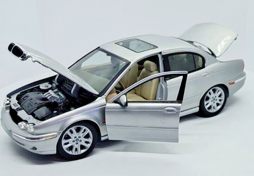 2001 Jaguar X-Type 1/18 scale Gray Diecast by Maisto - Picture 7 of 15
