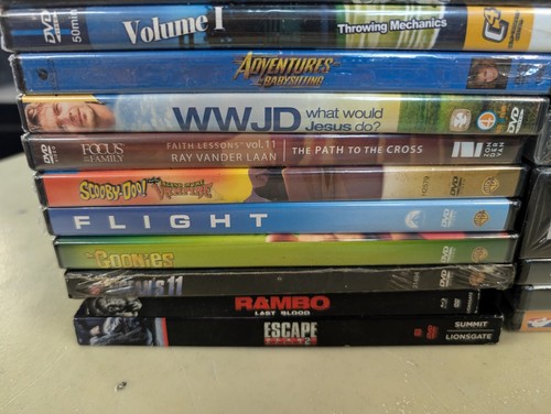 Lot Of 31 Sealed DVDs Mixed Variety W/ A Few Blu Rays - Picture 7 of 7