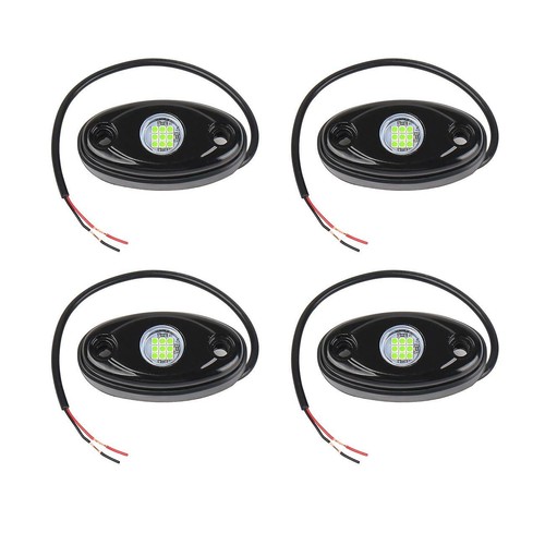 4PCS Green LED Rock Lights Trail Wheel Well Lamp for Polaris Sportsman ATV UTV - Bild 3 von 12
