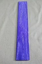 1 pce. PURPLE JUMA GEM  KNIFE / GUN Handle Blank Scales Material 12" X 2" X .250