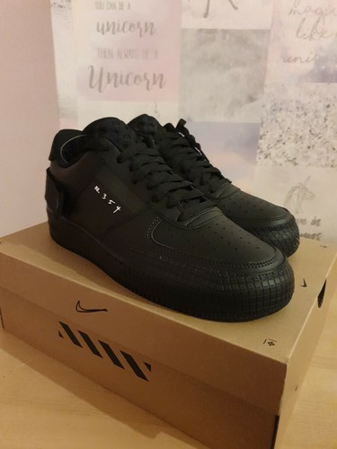 air force type 1 black blue