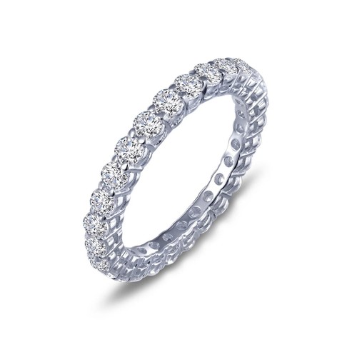 BRAND NEW Lafonn Platinum Plated Classic 1.35CTW Band Eternity Ring R0150CLP05 - Picture 1 of 2