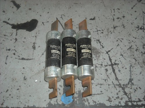 Bussmann   DLN-R-100   Dura-Lag      Lot of 3 - Picture 1 of 3