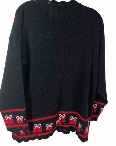 Vintage Nutcracker Women’s Ugly Christmas Sweater Size S Y2K Angel Holiday - Bild 5 von 6