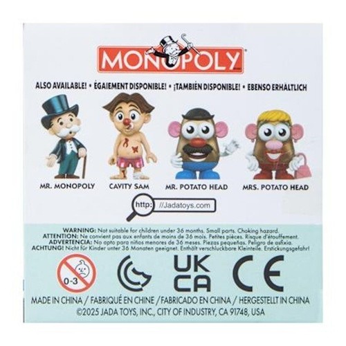 Monopoly - Operación - Mr. & Mrs. Cabeza de patata - Figuras de figuras de metal - Juego completo - Imagen 20 de 24