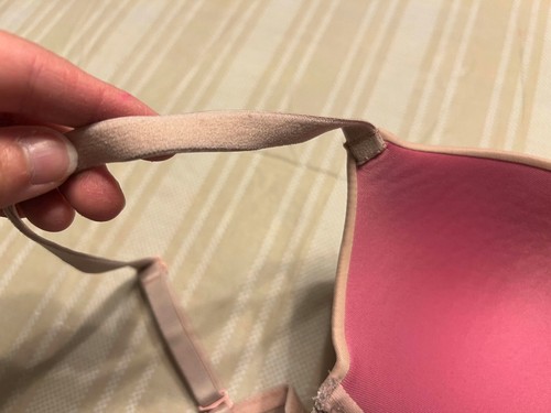 PINK by Victoria's Secret Bra Size 34D Push Up Bra Light Pink/NUDE LIGHT MARKs - Picture 14 of 15