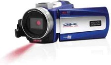 Minolta MN2K50NV 2.7K Quad HD/48 MP IR Night Vision Camcorder  OUTFIT BLACK NEW