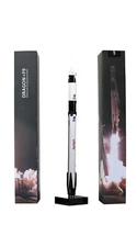 NEW SpaceX Falcon 9 - Crew Dragon Rocket Model Static Model 1:233