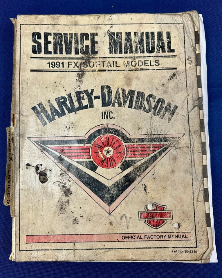 Manual de servicio de modelos Harley-Davidson Softail Foto 2 de 4
