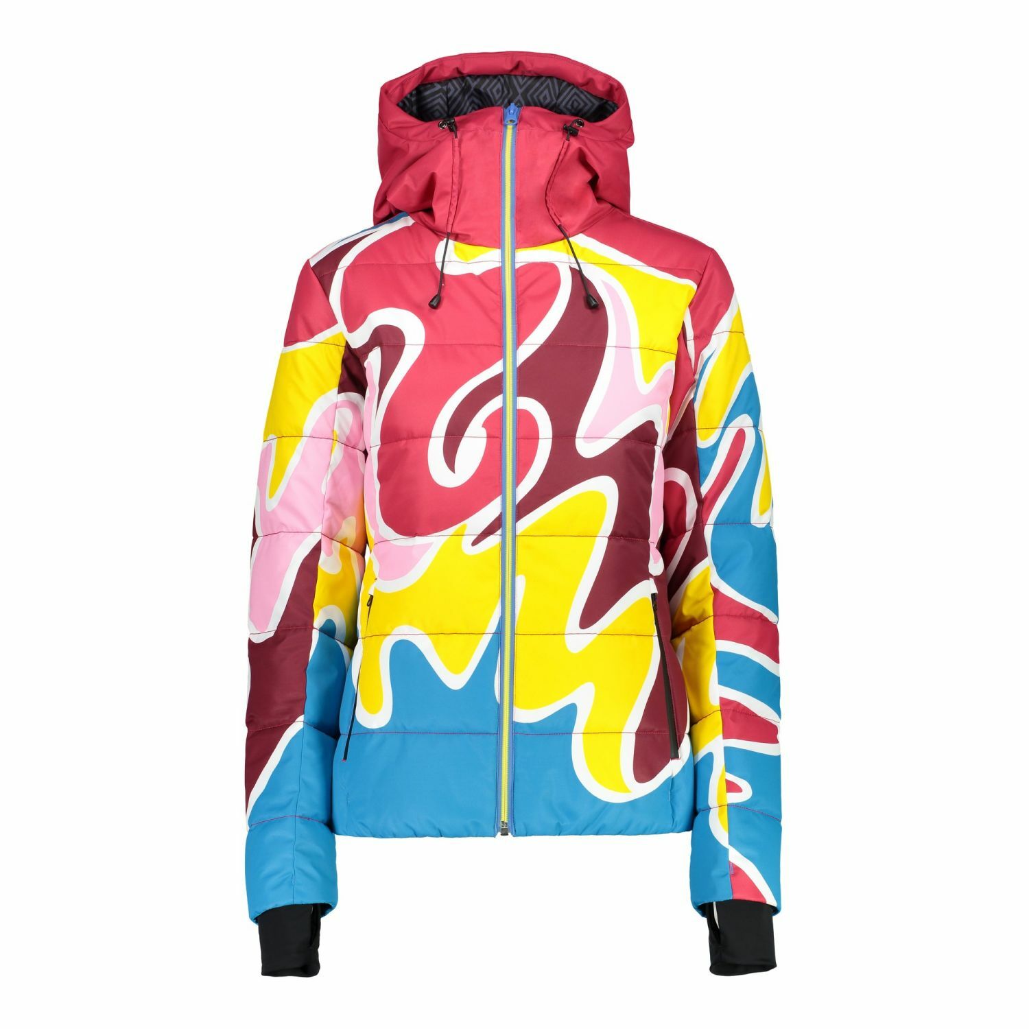 Cmp - WOMAN JACKET ZIP HOOD - B.Jewel-Sun-Granita Red - 38W0796 Cmp - WOMAN JACKET ZIP HOOD - B.Jewel-Sun-Granita Red - 38W0796