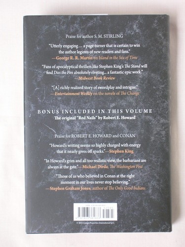 Signierte 1. Auflage CONAN BLOOD OF THE SERPENT S.M. Stirling ROBERT HOWARD HC/DJ BUCH - Bild 3 von 3