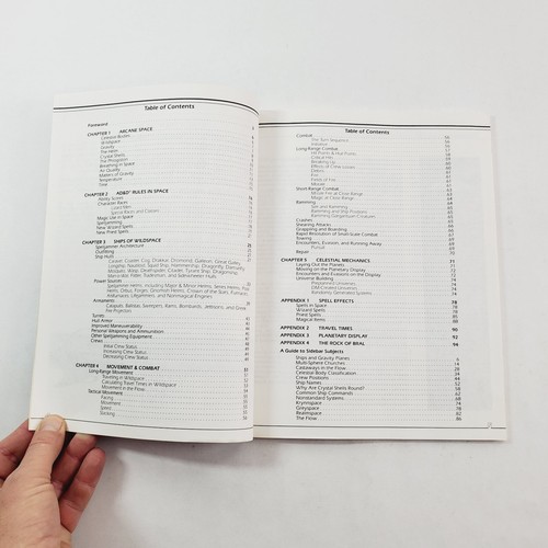 Advanced D&D Spelljammer Concordance of Arcane Space 2da edición 1989 TSR 1049 - Imagen 4 de 10