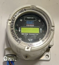 SENSOR ELECTRONICS SEC3120 TRANSMITTER GAS DETECTOR DUAL SENSOR DISPLAY