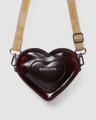 Dr Martens★MINI HEART BAG★CHERRY RED Dr. Martens Mini Heart Bag Cherry Red AD092601 2way Leather