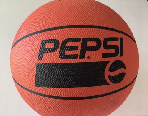 RARE PEPSI REEBOK PROMOTIONAL BASKETBALL BALL PEPSI-COLA FULL SIZE BALL RETRO - Picture 1 of 12