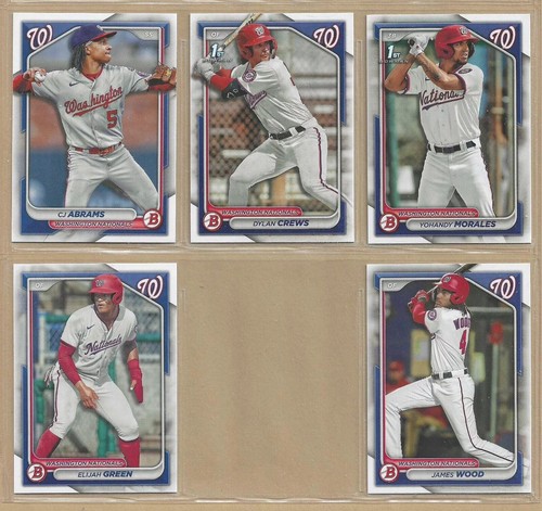 2024 Bowman PAPER BASE & CHROME PROSPECTS Team Set - PICK ANY TEAM(S) YOU WANT - Picture 72 of 73