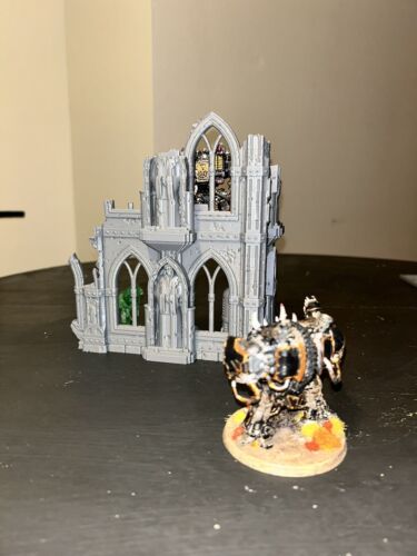 Warhammer 40k Juego de Terreno de Construcción 28mm 32mm Wargame DnD AoS Escenario de Ciencia Ficción - Imagen 8 de 10