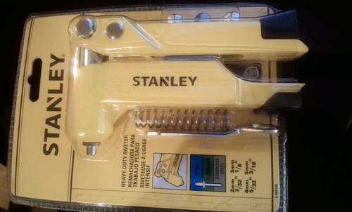 Remachadora Stanley Heavy Duty 2 mm 3 mm 4 mm 5 mm. 6-MR100. Nuevo/Sellado. ¡Envío rápido!! - Imagen 2 de 3