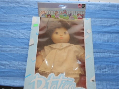 Bambola doll Patatina Piccina Bianco Gabar Italy VINTAGE O25 - 第 1/2 張圖片