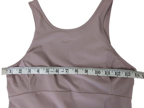 Nike Bliss Trainingskleid mit Shorts Damen XS Mauve Sport Tennis Pickleball - Bild 14 von 16