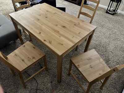 【杉並区引取り限定】IKEA JOKKMOKK テーブル&チェア4脚セット IKE JOKKMOKK table and 4 chair | eBay