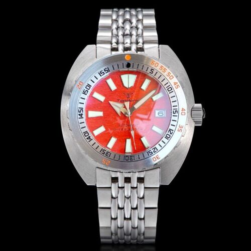 Reloj Automático Hombre Tandorio Modelo 300T Zafiro Movimiento NH35 SUB 316L 42mm - Imagen 2 de 7