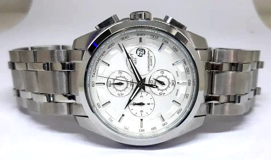 Pre Owned Tissot 1853 Men Quartz Working Chronograph Date
