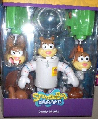 SPONGEBOB  SANDY CHEEKS  Figuren SET im Blister  Neu,OVP,Lizenz