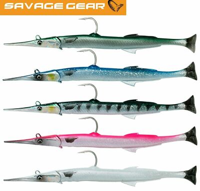 Savage Gear 3D Needlefish Pulsetail Lure (2 Bodies + 1 Jig Head) - All  Colours 