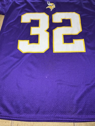 Maglia Reebok Players Minnesota Vikings Onterrio Smith #32 Uomo MED (LEGGI) - Foto 3 di 10