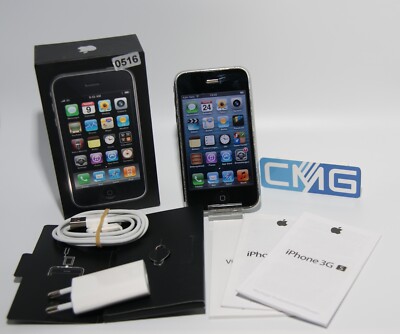 Apple iPhone 3GS 16GB (ohne Simlock) schwarz  3G S Vintage Boxed TOP in OVP 2009