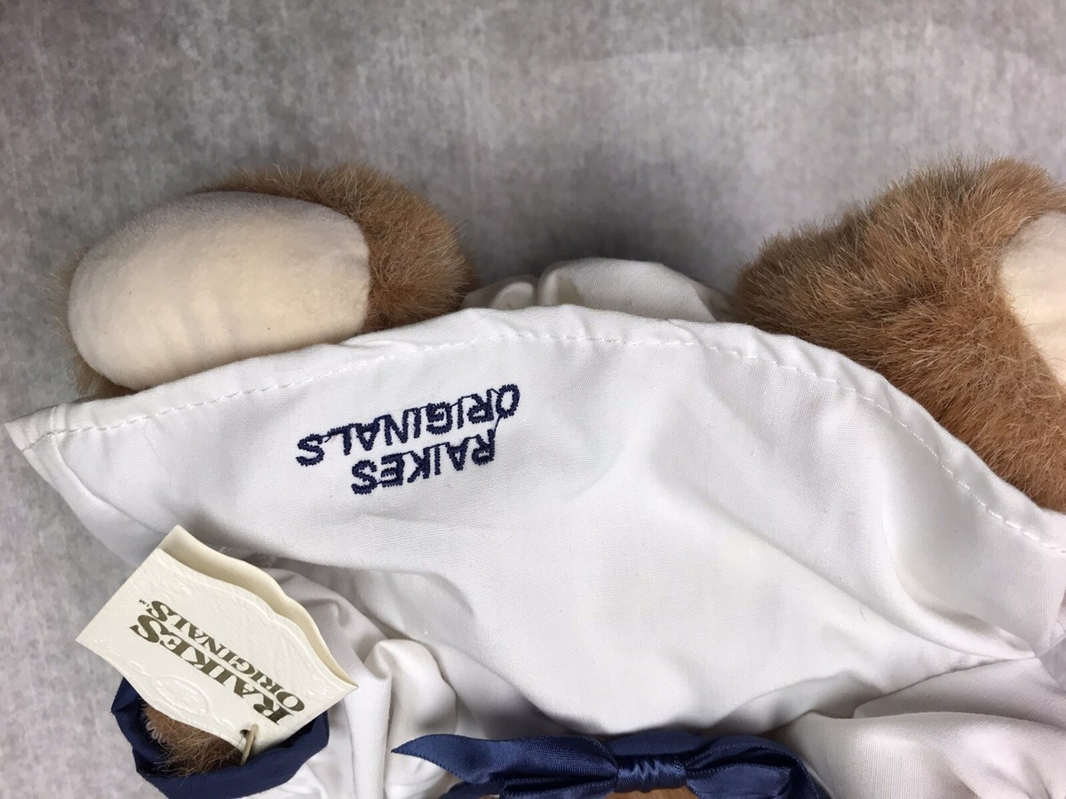 ロバートレイクスベア 1990 Robert Raikes Original Wooden Bears, Signed Collector