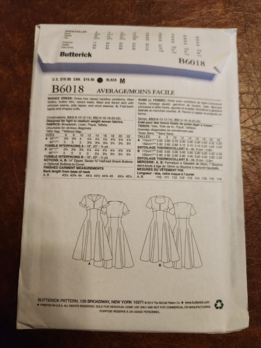 New Uncut Sewing Patterns: Butterick Women's' Vintage Look, Retro, Costumes ++ - Picture 103 of 135