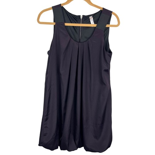 Damen Kleid Medium Ärmellos Boho Chic Grunge Lila Kurz Ballon von Ophilia - Bild 12 von 12