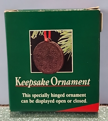 Vtg 1986 Hallmark Keepsake Ornament "Oreo Chocolate Sandwich Cookies" - Picture 3 of 10
