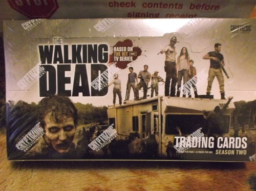 Walking Dead Season 2 Trading Card Hobby Box. New and Factory Sealed